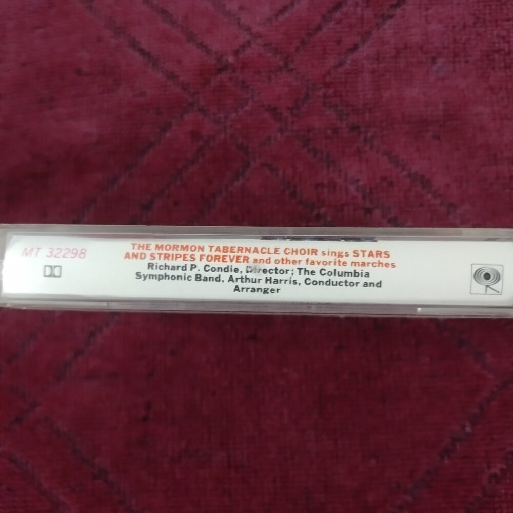 Mormon Tabernacle Choir Stars & Stripes Forever - 1973 Release - Cassette Tape - Picture 3 of 5